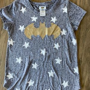 Girls Batman Burnout tshirt